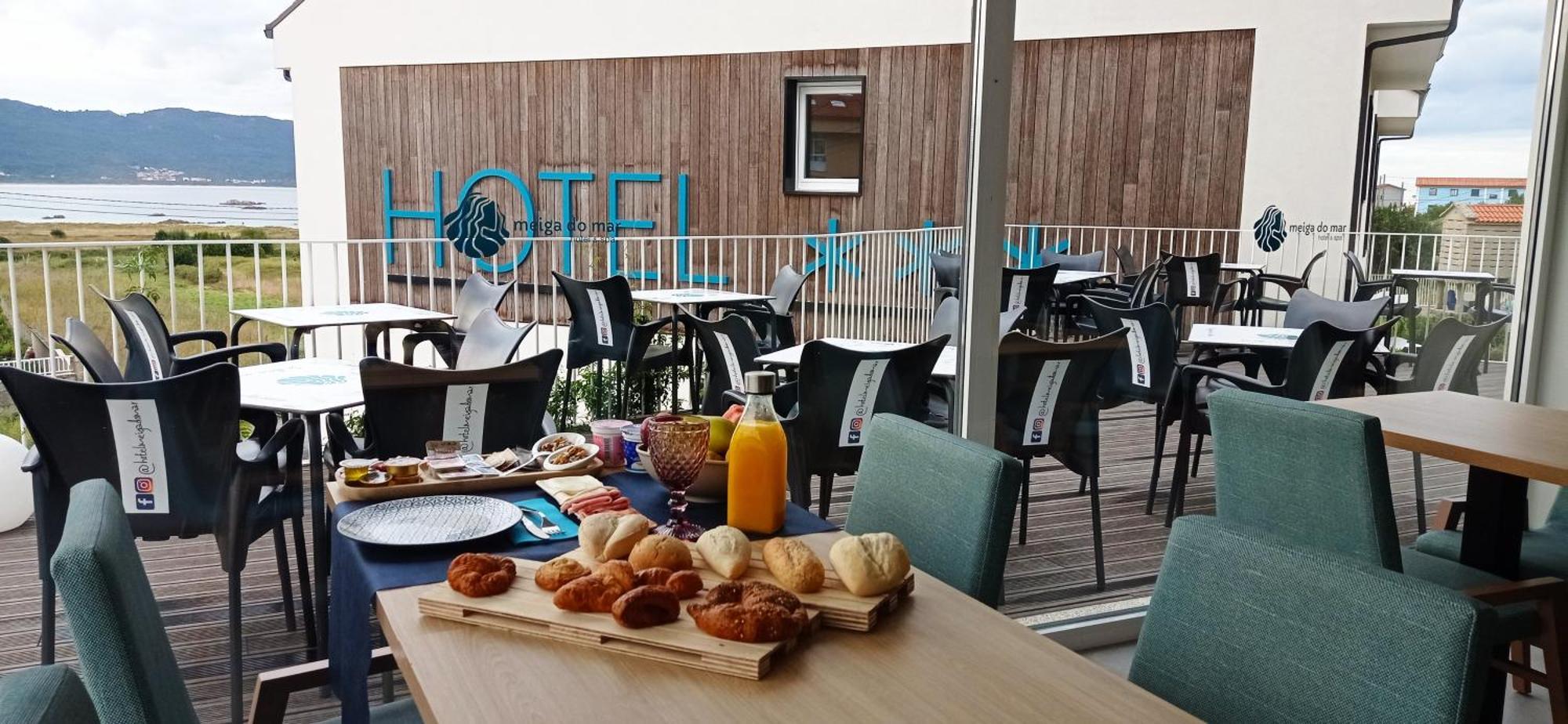 Hotel Spa Meiga Do Mar Caldebarcos Zewnętrze zdjęcie